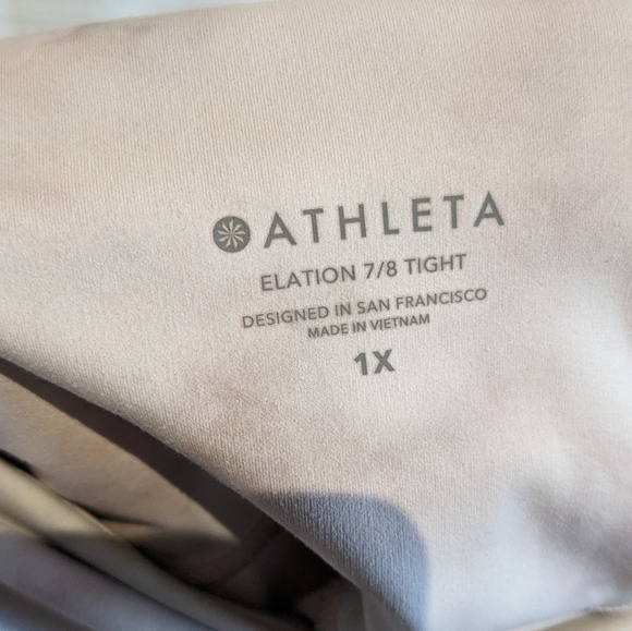 Athleta Elation 7/8 Legging - Picture 2 of 2